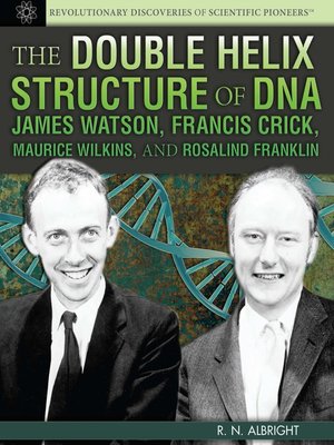 cover image of The Double Helix Structure of DNA